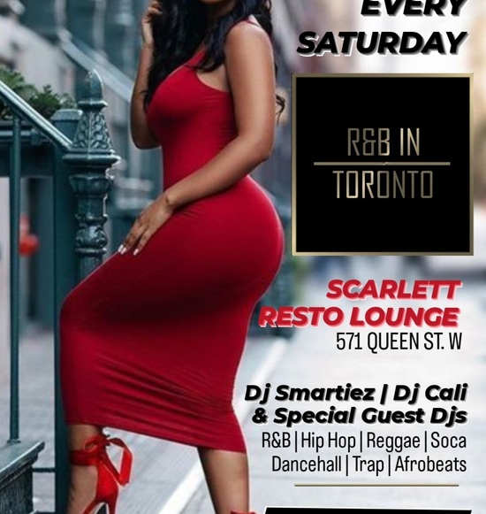 R&B IN TORONTO | SCARLETT RESTO LOUNGE